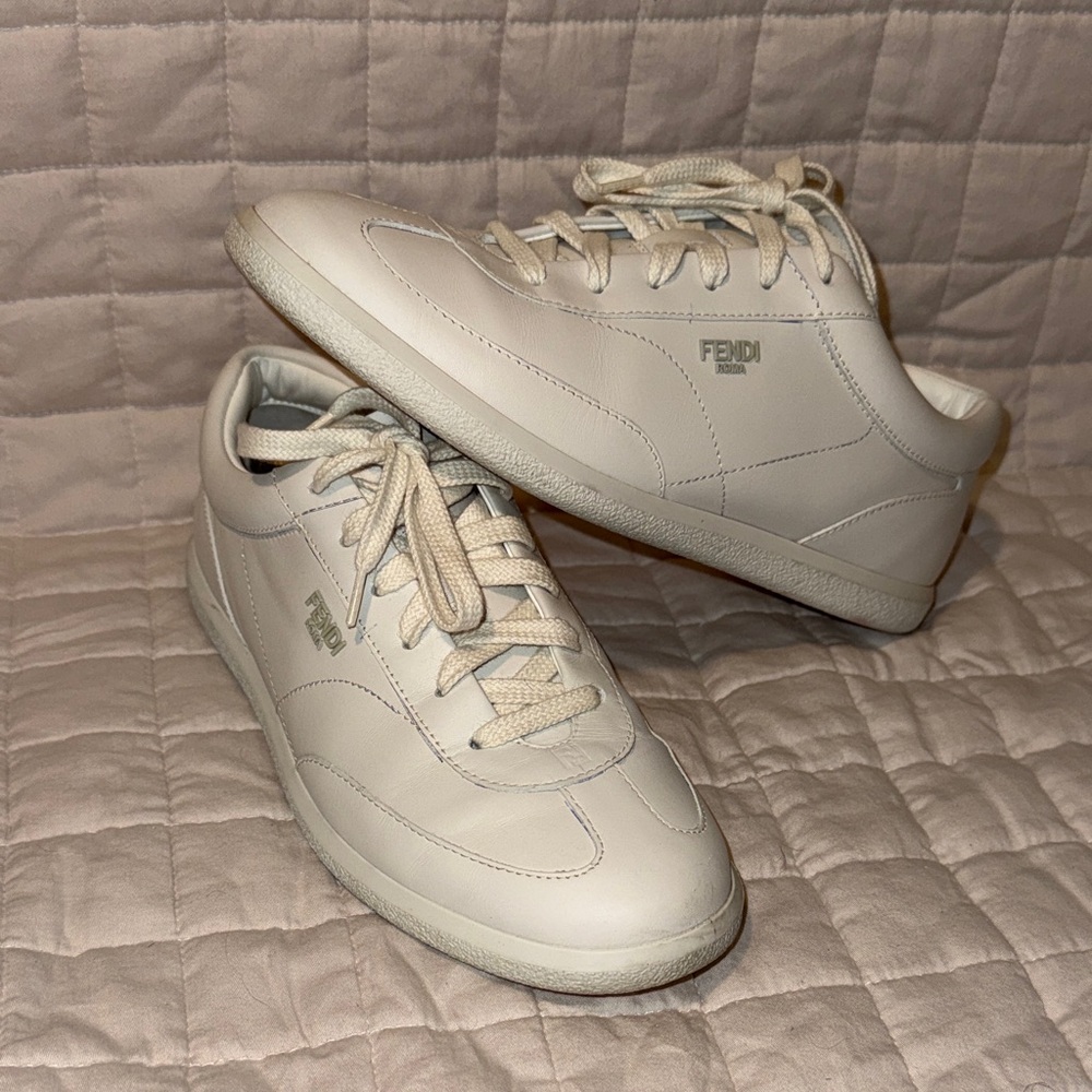 Fendi Men's White Sneakers